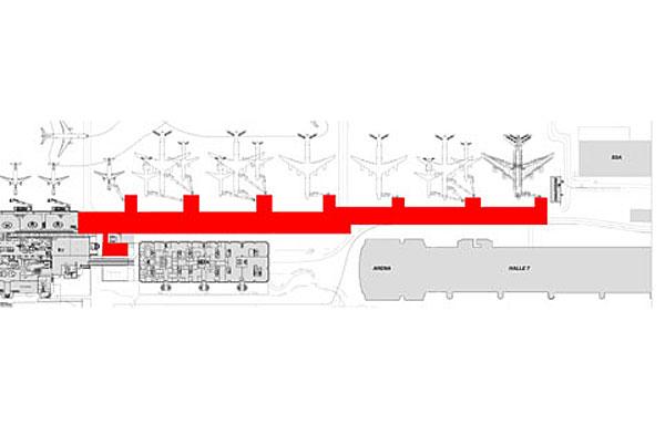 Le projet prévoit un bâtiment de 500 m de long. [gva.ch]