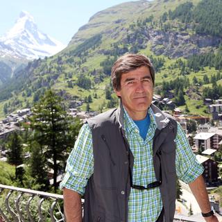 Benoît Aymon à Zermatt.