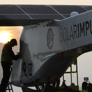 La Confédération sera bientôt liée à Solar Impulse. [Laurent Gillieron / Keystone]