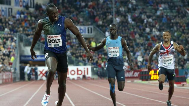Usain Bolt s'est rassuré au meeting d'Oslo. [EPA/Cornelius Poppe]