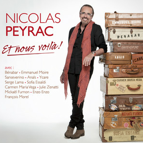La pochette de l'album "Et nous voilà!" de Nicolas Peyrac [MJO Records]