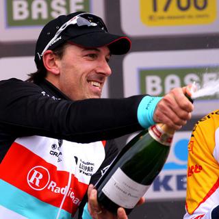 Fabian Cancellara a remporté le Tour des Flandres. [EPA/Keystone - Olivier Hoslet]