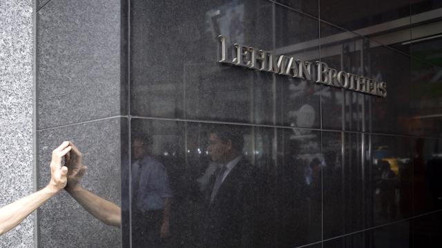 La banque d'investissement américaine Lehman Brothers a fait faillite le 15 septembre 2008, victime de la crise des "subprimes". [Nicholas Roberts]