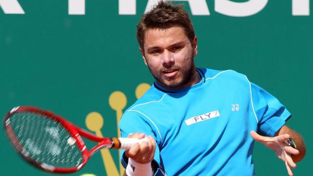 Stanislas Wawrinka ne s'est pas éternisé sur les courts à Monte-Carlo. [Sébastien Nogier]