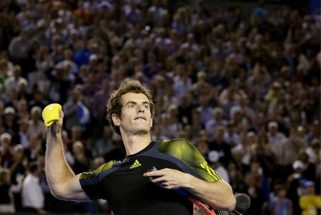 Murray vise un premier titre à Melbourne. [KEYSTONE - Narendra Shrestha]