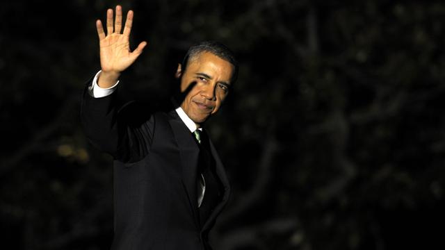 Barack Obama avant son départ pour Tel Aviv. [Susan Walsh]
