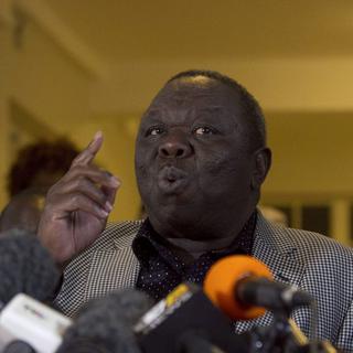 Morgan Tsvangirai espère une aide de la communauté internationale. [EPA/Keystone - Aaron Ufumeli]