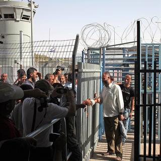 Des prisonniers palestiniens devraient pouvoir prochainement être libérés. [ABED AL HASHLAMOUN]