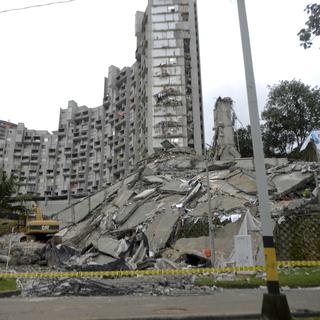 Effondrement d'un immeuble en Colombie [Raul ARBOLEDA]
