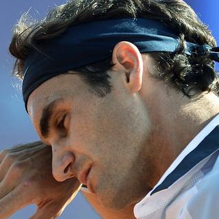 Roger Federer est sorti d'entrée à Gstaad. [Peter Schneider]