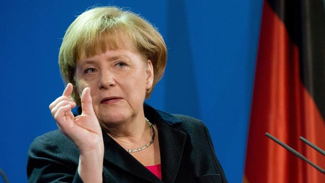 La chancelière allemande Angela Merkel a pris part au congrès du premier syndicat européen, l'Allemand IG Metall.