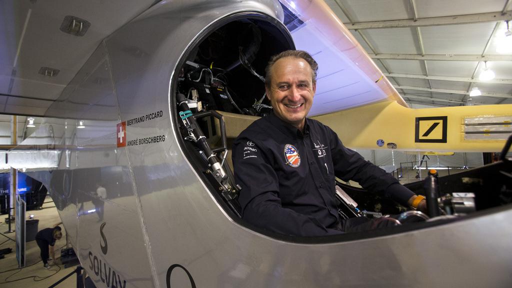 André Borschberg, pilote de Solar Impulse aux côtés de Bertrand Piccard, a survécu à un crash. [AP/Keystone - Jacquelyn Martin]