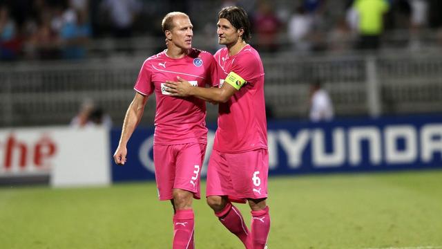 Grasshopper battu au match aller contre Lyon [Salvatore Di Nolfi]