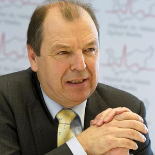 Le conseiller d'Etat valaisan Maurice Tornay se représente aux élections cantonales de mars 2013. [Olivier Maire]