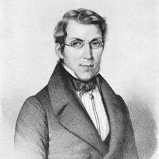 Alexandre Vinet, dessiné par Antoine Maurin en 1838 [DP]