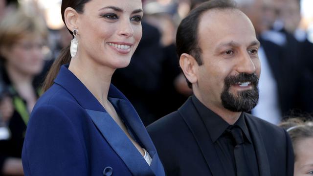 L'actrice Berenice Bejo et le réalisateur Ashgar Farhadi à Cannes pour présenter le film "Le passé". [AP Invision / Keystone - Todd Williamson]
