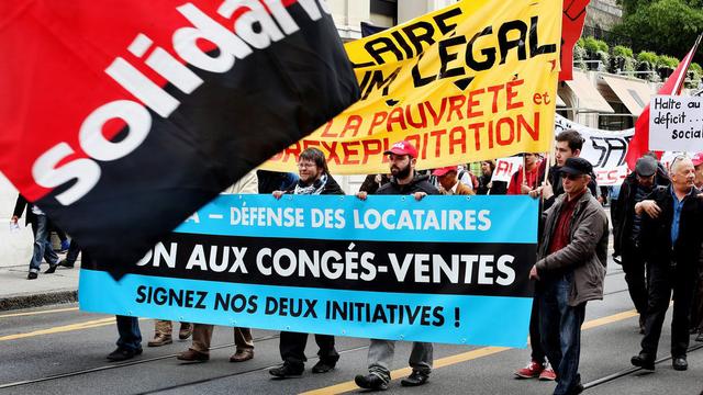 Les syndicats avaient organisé une grande manifestations le 1er juin dernier. [Magali Girardin]