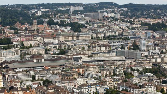 Sans l'assainissement de la caisse de pension, les comptes 2012 de la ville de Lausanne seraient équilibrés. [Alessandro Della Bella]