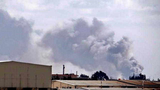 Les combats se concentrent sur Alep, dans le Nord de la Syrie, et notamment autour de l'aéroport. [Aleppo Media Center AMC]