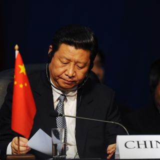 Le président chinois Xi Jinping au sommet BRICS 2013 en Afrique du Sud. [AP Photo/Keystone - Sabelo Mngoma]