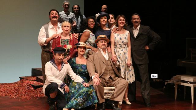 La troupe de la pièce "Légendes de la forêt viennoise" au Théâtre du Grütli. [Théâtre du Grütli - Isabelle Meister]