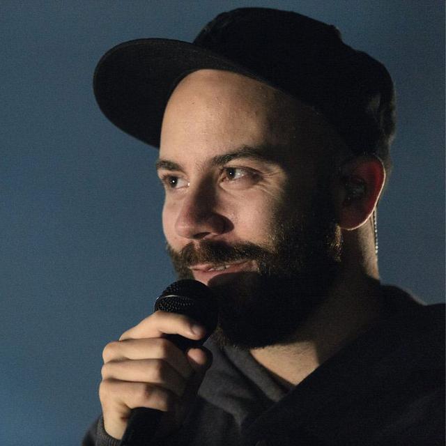 Le Français Yoann Lemoine, alias Woodkid, au Montreux Jazz Festival en 2012. [Laurent Gillieron]