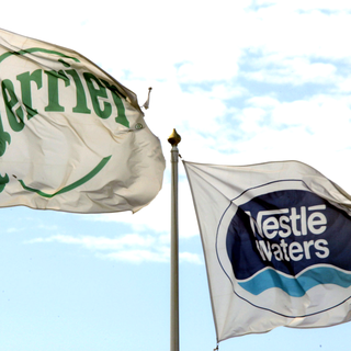 Nestlé a obtenu gain de cause pour la protection de sa marque Perrier. [Dominique Faget]