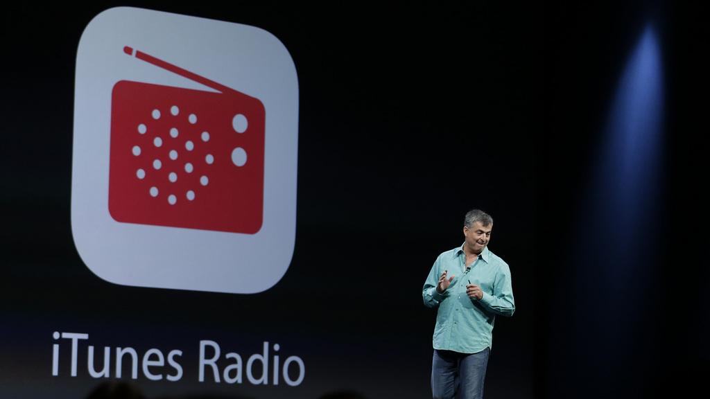 Le vice-président d'Apple chargé des services, Eddy Cue, a présenté la nouvelle offre lors d'une conférence à San Francisco en Californie. [Eric Risberg]