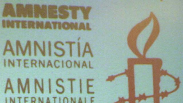 Le logo d'Amnesty international.