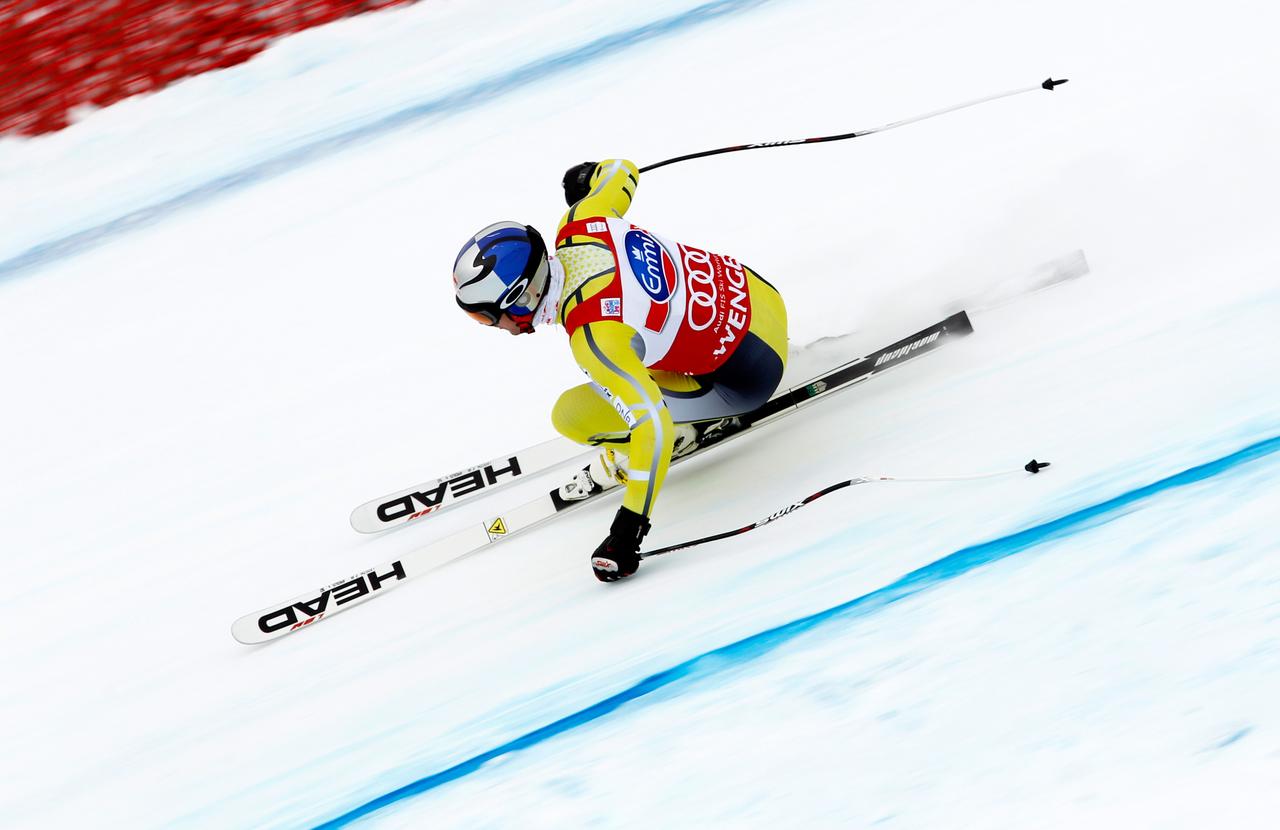 La piste du Lauberhorn n'a jamais souri à Aksel Lund Svindal... jusqu'à présent. [EQ Images - GEPA pictures/ Mario Kneisl]