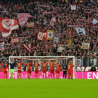 Les supporters du Bayern vont pouvoir fêter tout prochainement le titre de champion. [Kerstin Joensson]
