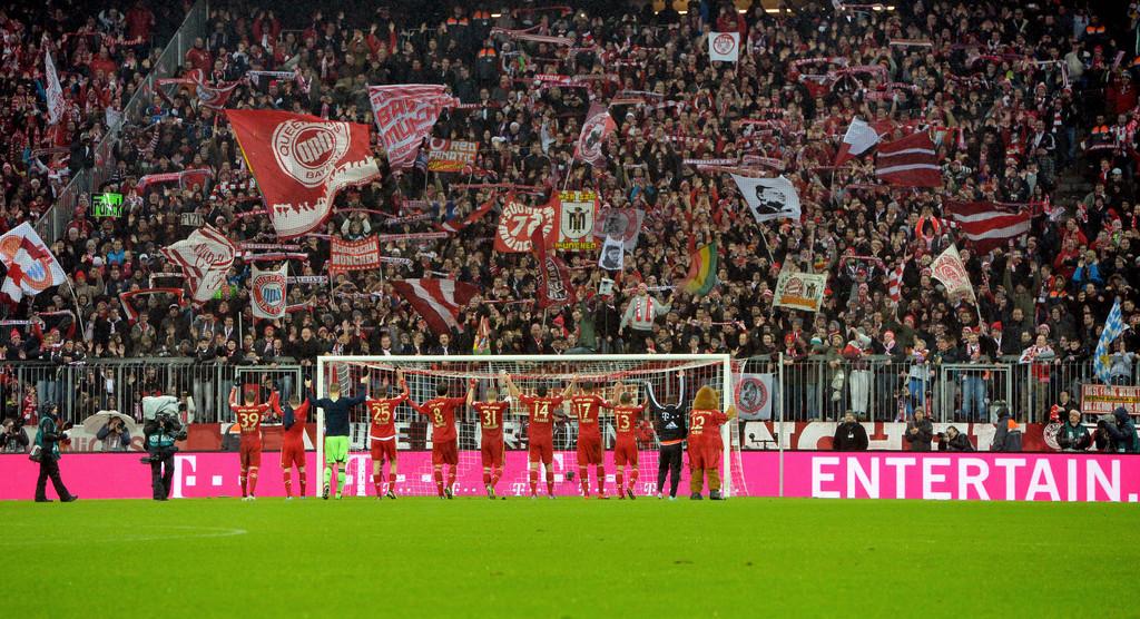 Les supporters du Bayern vont pouvoir fêter tout prochainement le titre de champion. [Kerstin Joensson]