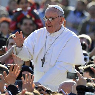 Le pape François a appelé à lutter contre les "signes de destruction" et pour "le respect de la créature et de l'environnement". [EPA/Keystone - Ettore Ferrari]