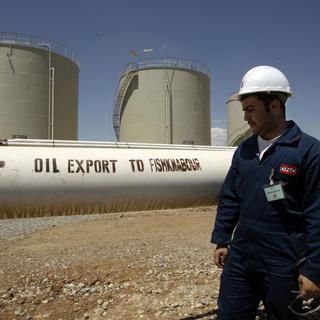 Le Kurdistan irakien bénéfice de ses richesses pétrolières et gazières (ici, à Zacho). [Ali al-Saadi]