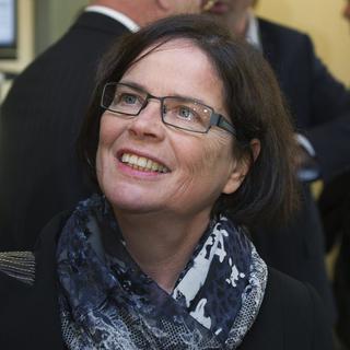 La conseillère d'Etat fribourgeoise, Anne-Claude Demierre.