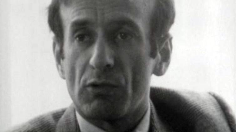 L'écrivain Elie Wiesel en 1968. [RTS]