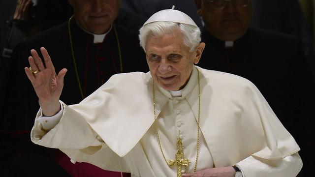 Le Pape Benoît XVI a créé la surprise en annonçant qu'il quitterait ses fonctions le 28 février 2013. [Filippo Monteforte]