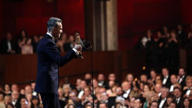 Daniel Day Lewis a remporté l'Oscar du meilleur acteur pour la 3e fois. [Matt Sayles]