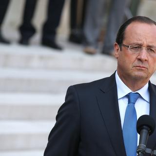 La France demande notamment que soit déclarée la totalité de l'armement chimique du régime syrien et que la Cour pénale internationale soit saisie. [KENZO TRIBOUILLARD]