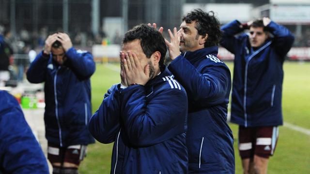 Dix ans après la faillite du FC Lugano, l'AC Bellinzone coule également. [STEFFEN SCHMIDT]