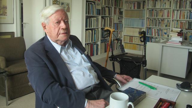 Helmut Schmidt. [Pierre-Han Choffat]