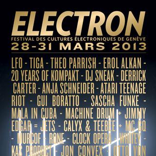 L'affiche du festival Electron 2013. [electronfestival.ch]