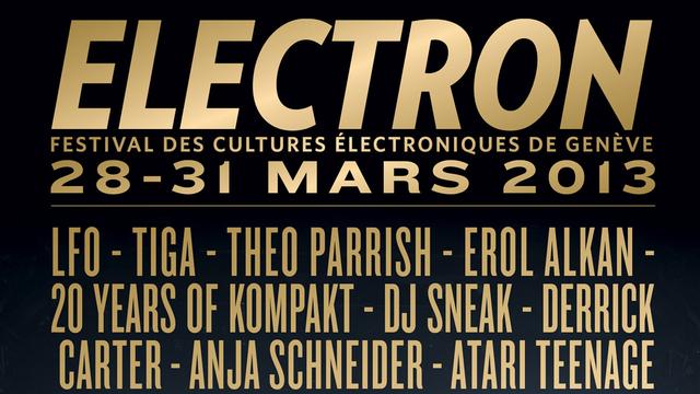 L'affiche du festival Electron 2013. [electronfestival.ch]