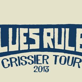 Le logo du Blues Rules Crissier Tour 2013.