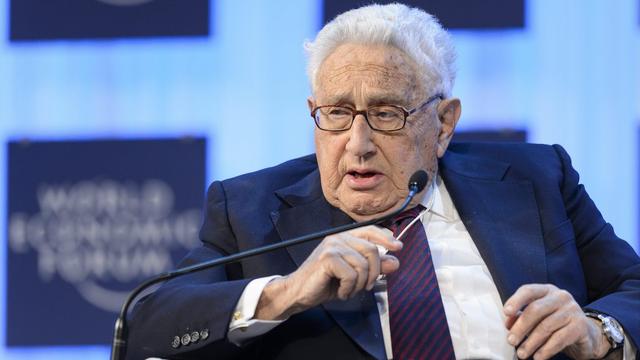 L'ancien secrétaire d'Etat américain Henry Kissinger. [Laurent Gillieron]