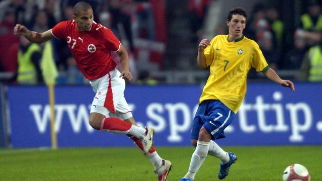 Un peu plus de six ans après, Gökhan Inler retrouvera le Brésil à St-Jacques. [KARL MATHIS]