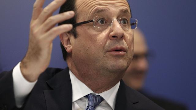 François Hollande veut "conclure l'opération par la tenue d'élections". [POOL / THIBAULT CAMUS]