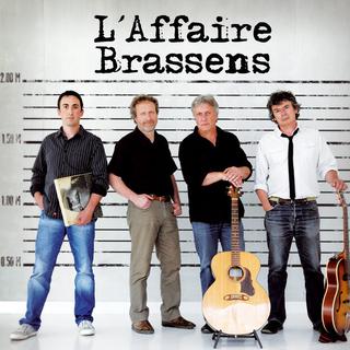 Pochette de l'album de L'Affaire Brassens. [GLG Production]