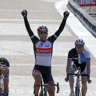 Fabian Cancellara est allé au bout de lui-même pour s'imposer une troisième fois à Paris-Roubaix. [Jacky Naegelen]