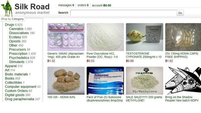 Le FBI a fermé le site Silk Road, l'eBay de la drogue. [Silkroaddrugs.org - AP Photo]
